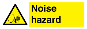 Warning: Noise hazard